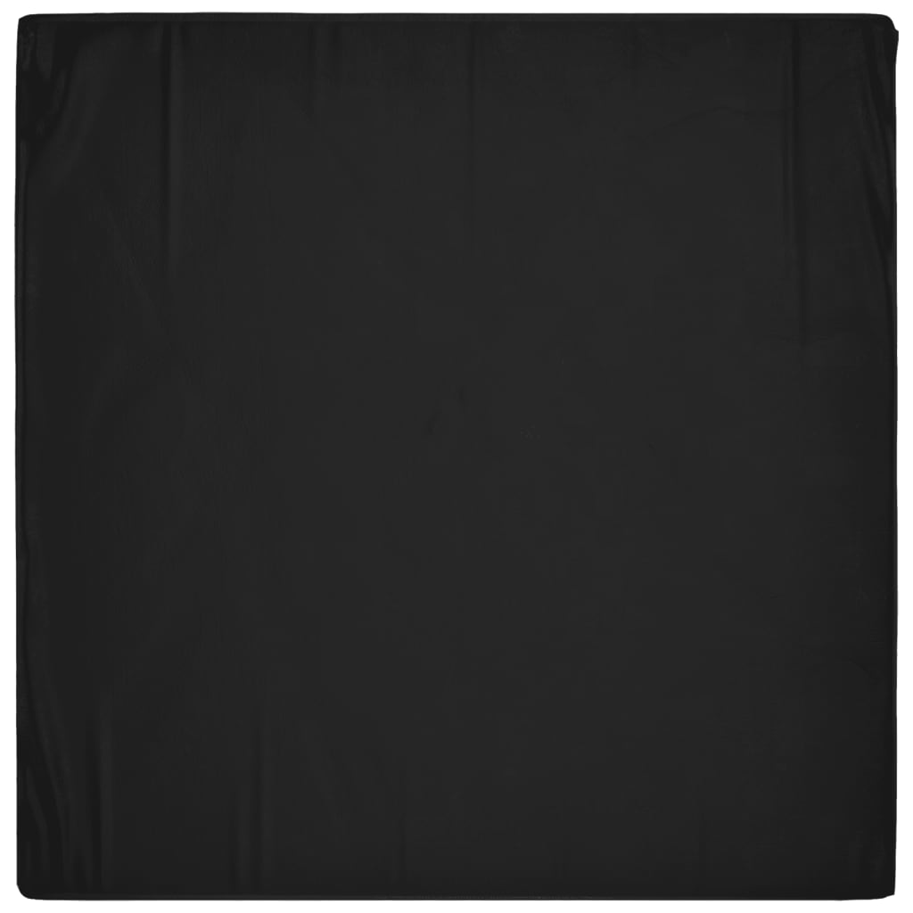 Négyzet alakú kerti bútorhuzat 8 fűzőlyukkal 132 x 132 x 80 cm