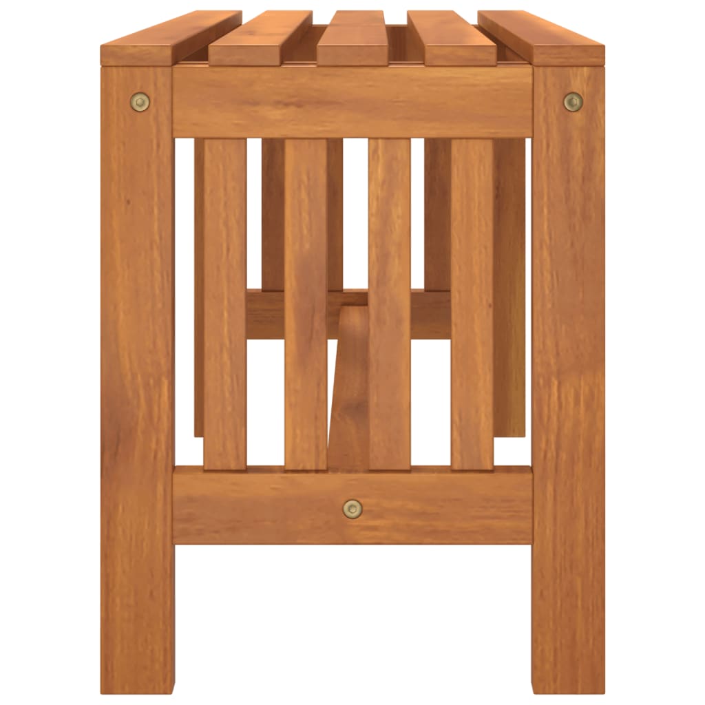 Tömör eukaliptuszfa kerti pad 80 cm