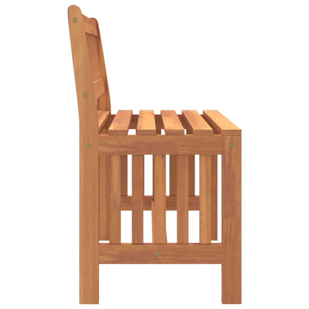 Tömör eukaliptuszfa kerti pad 80 cm