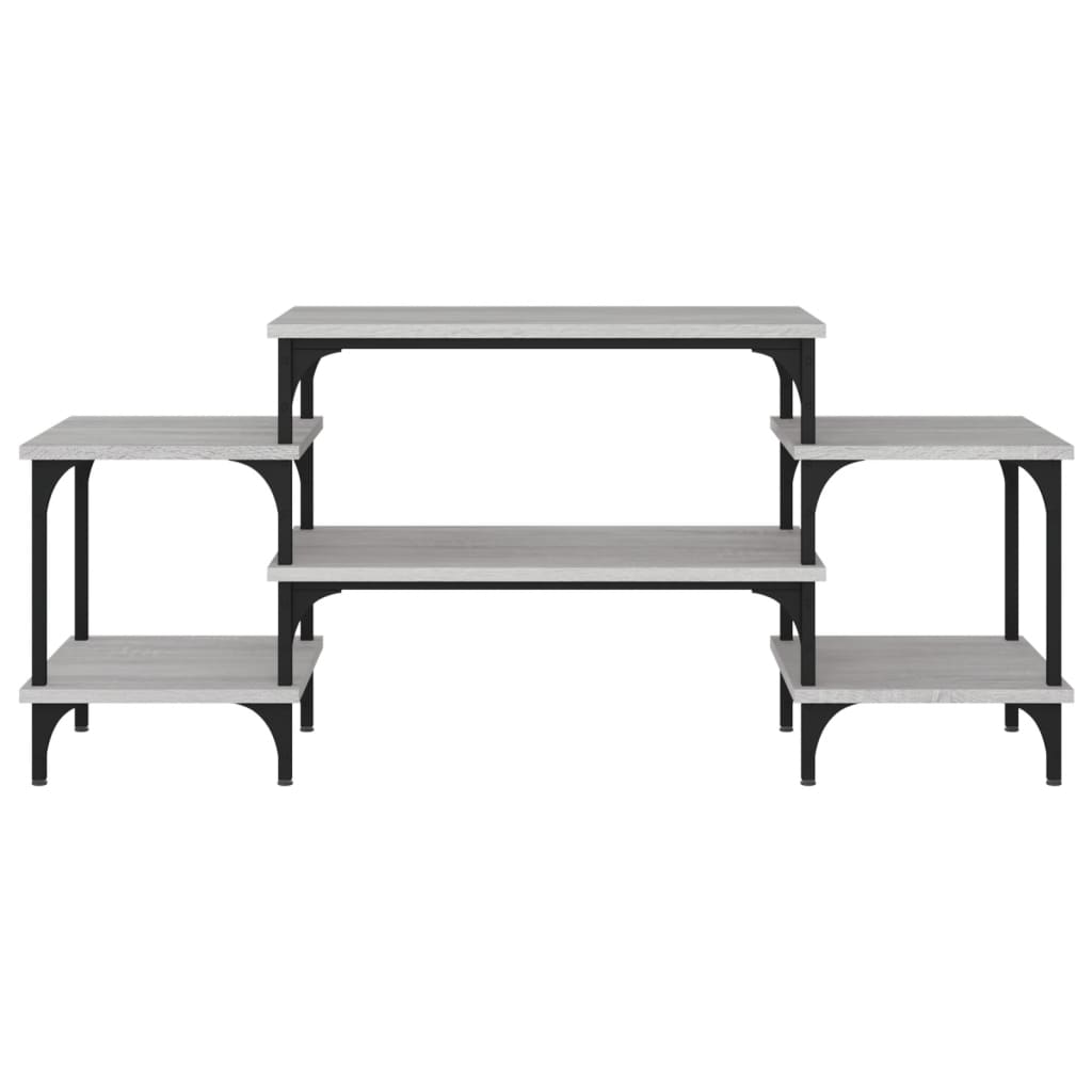 Szürke sonoma színű szerelt fa tv-szekrény 117x35x52 cm Szürke sonoma színű szerelt fa tv-szekrény 117x35x52 cm