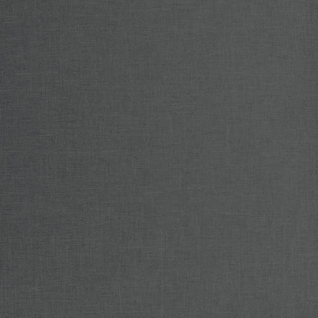 2 db fekete polyrattan kerti szék párnával 54 x 61 x 83 cm