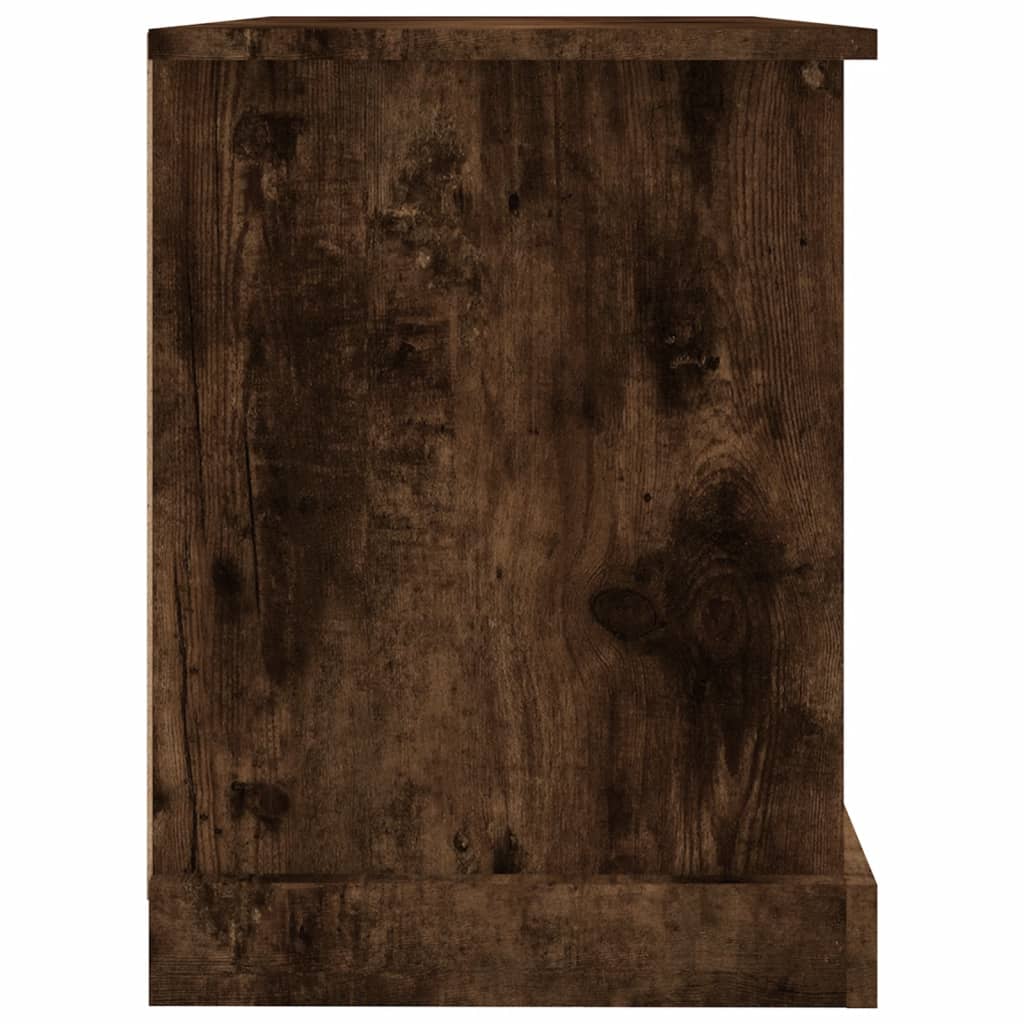 Füstös tölgy színű szerelt fa tv-szekrény 73x35,5x47,5 cm Füstös tölgy színű szerelt fa tv-szekrény 73x35,5x47,5 cm