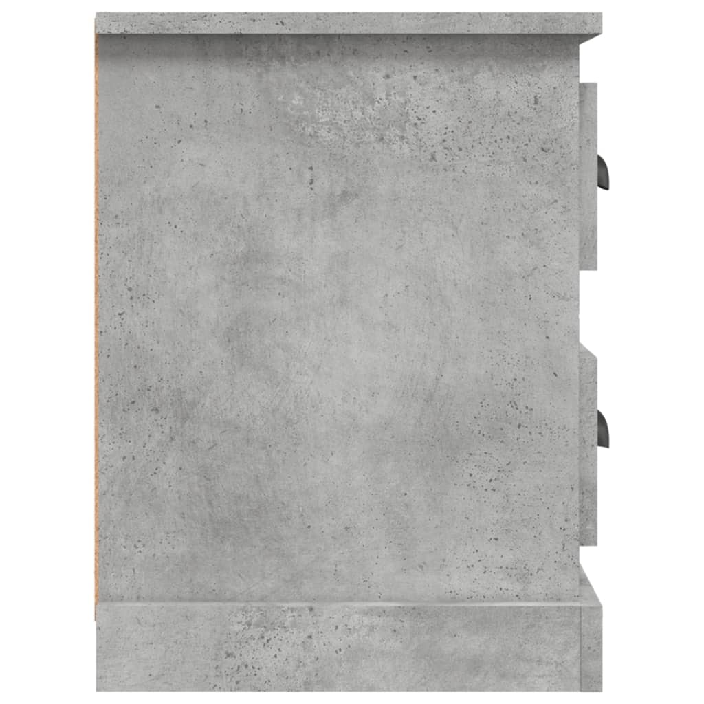 Betonszürke szerelt fa tv-szekrény 102 x 35,5 x47,5 cm