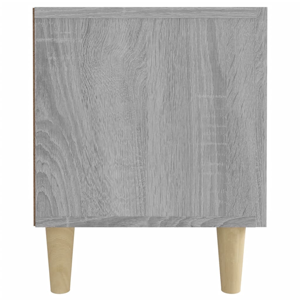 Szürke sonoma színű szerelt fa tv-szekrény 180 x 31,5 x 40 cm