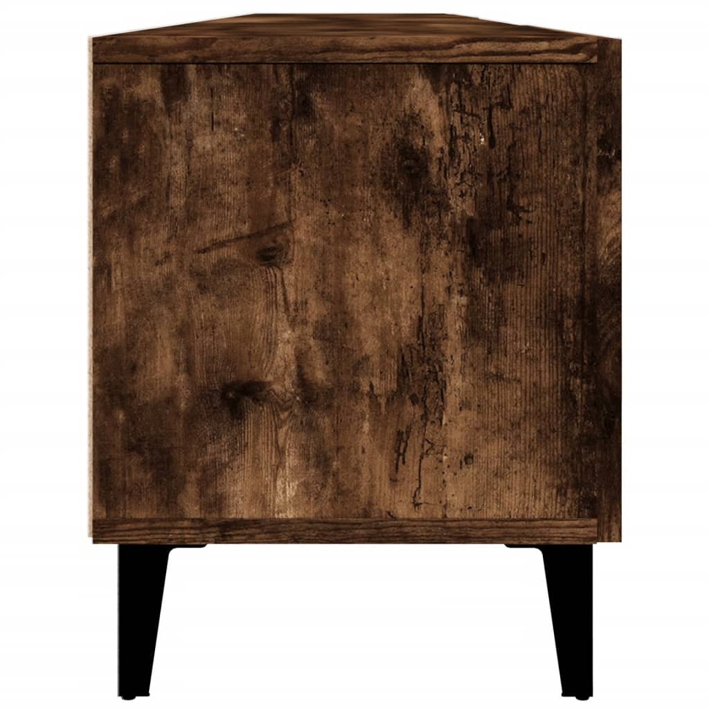Füstös tölgyszínű szerelt fa tv-szekrény 180x31,5x40 cm Füstös tölgyszínű szerelt fa tv-szekrény 180x31,5x40 cm