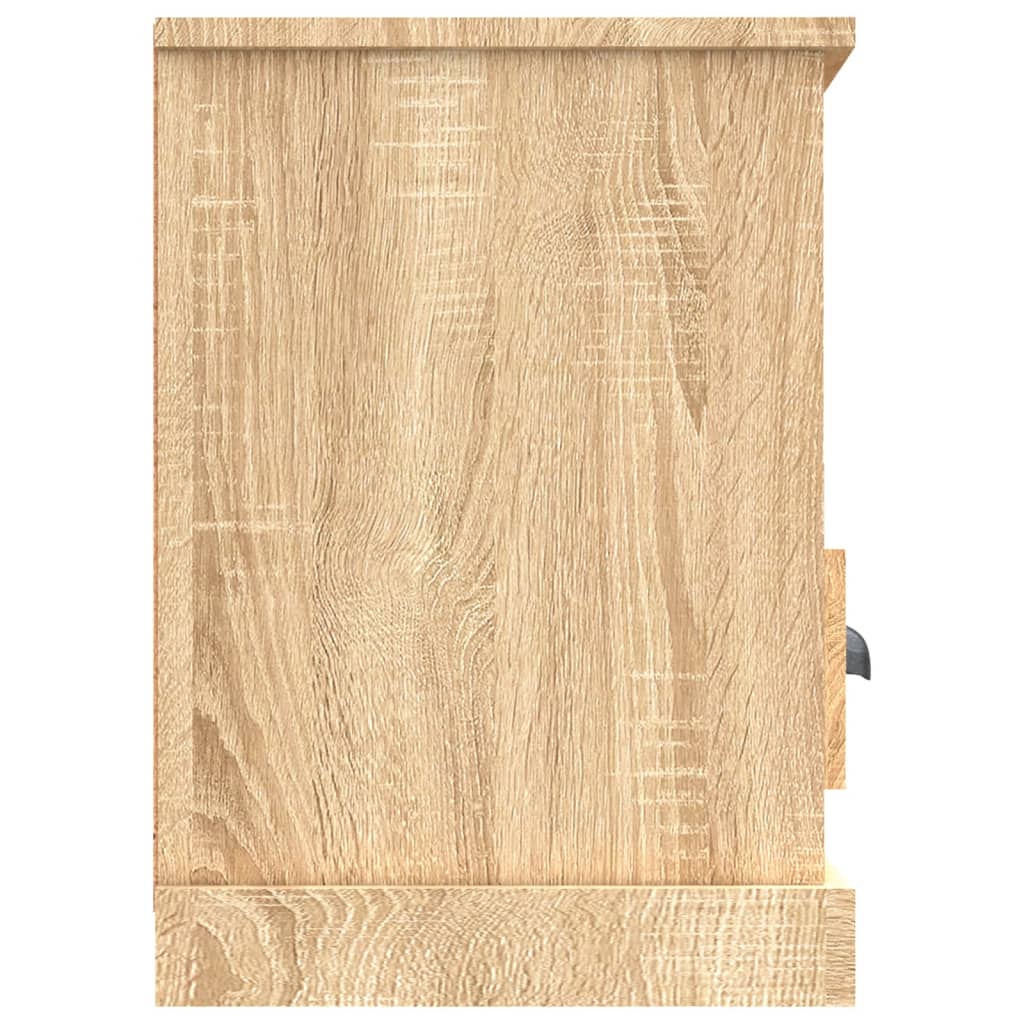 Sonoma-tölgyszínű szerelt fa tv-szekrény 100x35x50 cm Sonoma-tölgyszínű szerelt fa tv-szekrény 100x35x50 cm