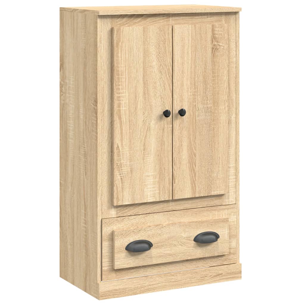 Sonoma tölgy szerelt fa magasszekrény 60x35,5x103,5 cm