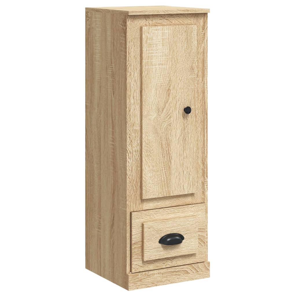 Sonoma tölgy szerelt fa magasszekrény 36x35,5x103,5 cm