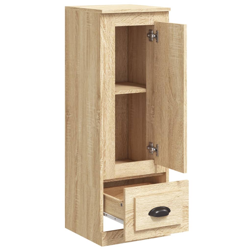 Sonoma tölgy szerelt fa magasszekrény 36x35,5x103,5 cm