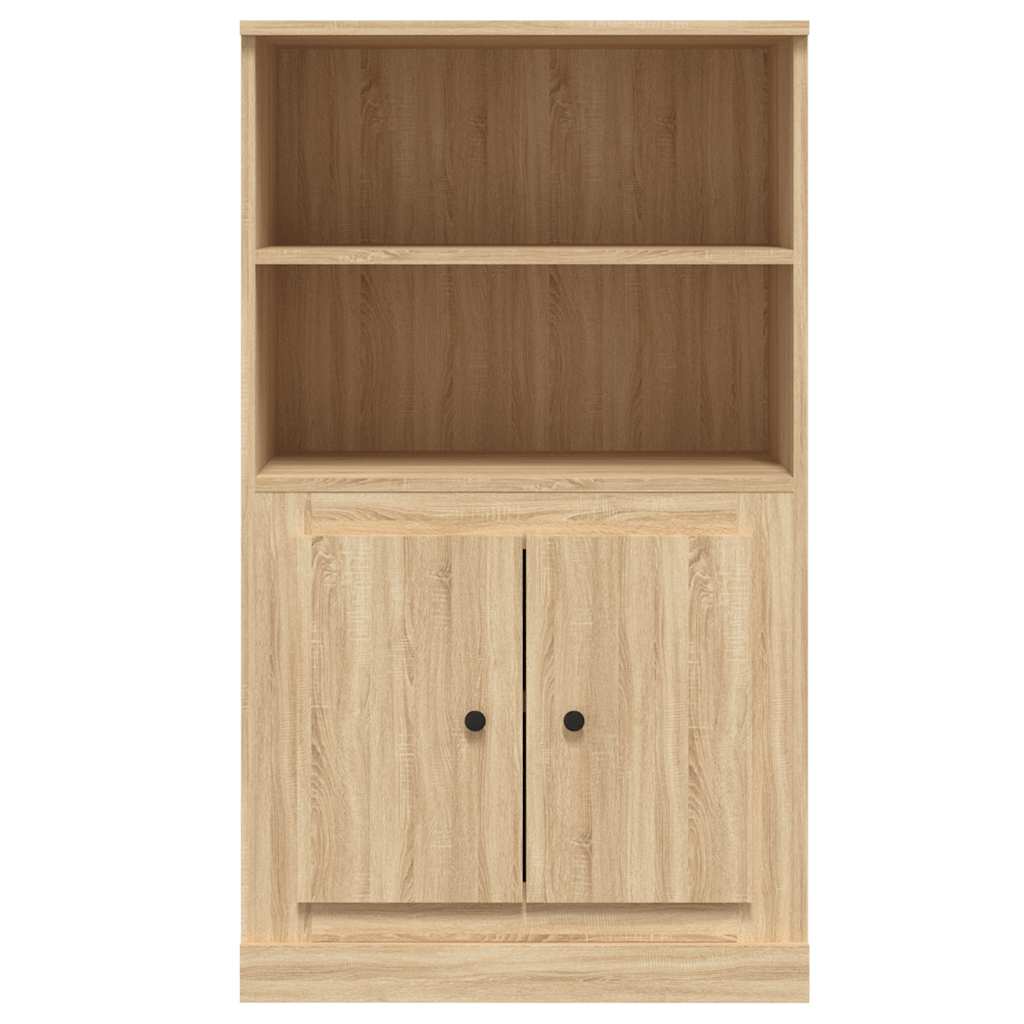Sonoma tölgy szerelt fa magasszekrény 60x35,5x103,5 cm