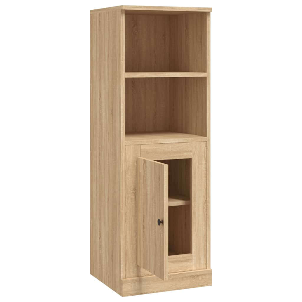 Sonoma tölgy szerelt fa magasszekrény 36x35,5x103,5 cm
