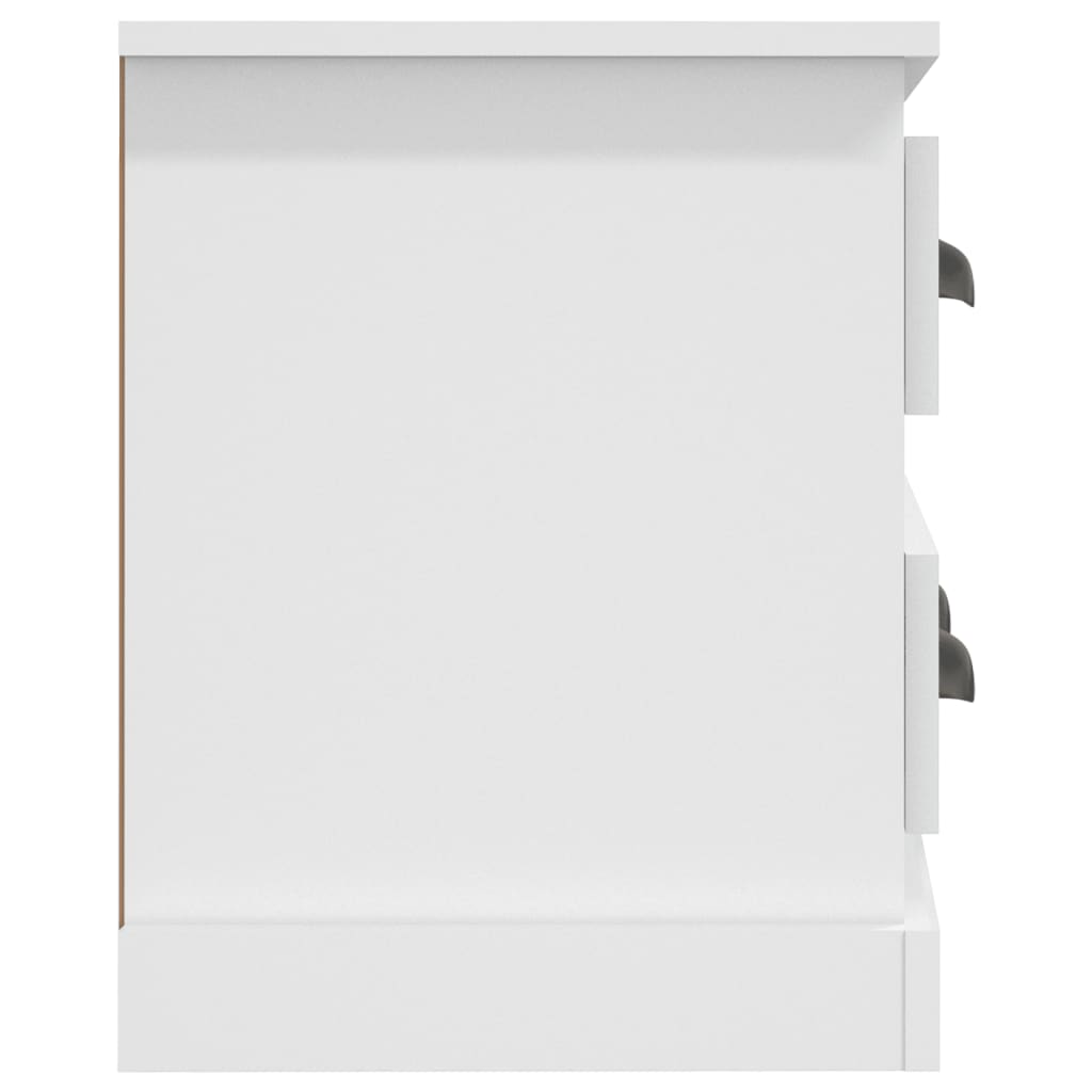 Fehér szerelt fa tv-szekrény 100x35,5x45 cm Fehér szerelt fa tv-szekrény 100x35,5x45 cm