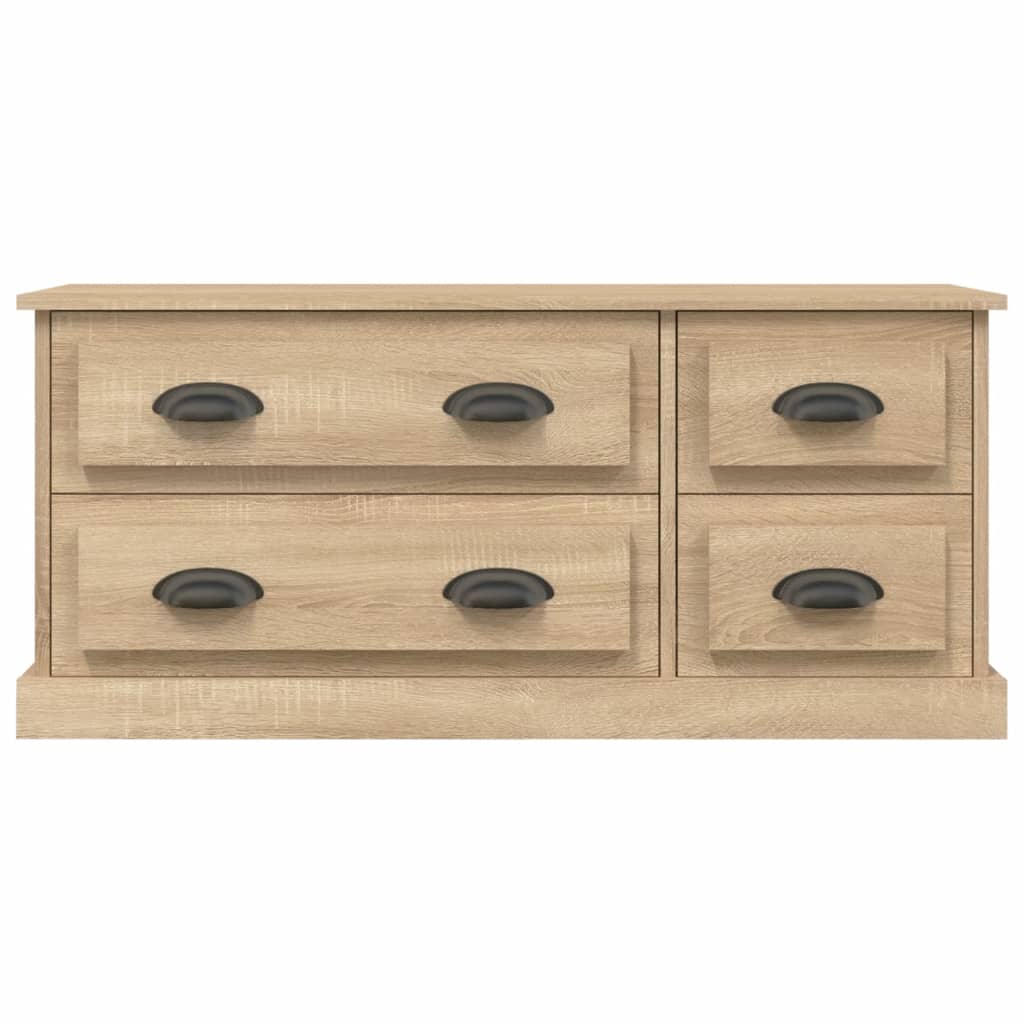 Sonoma tölgyszínű szerelt fa tv-szekrény 100x35,5x45 cm Sonoma tölgyszínű szerelt fa tv-szekrény 100x35,5x45 cm