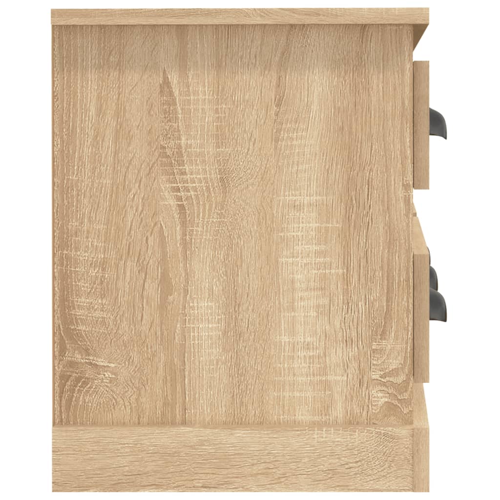 Sonoma tölgyszínű szerelt fa tv-szekrény 100x35,5x45 cm Sonoma tölgyszínű szerelt fa tv-szekrény 100x35,5x45 cm