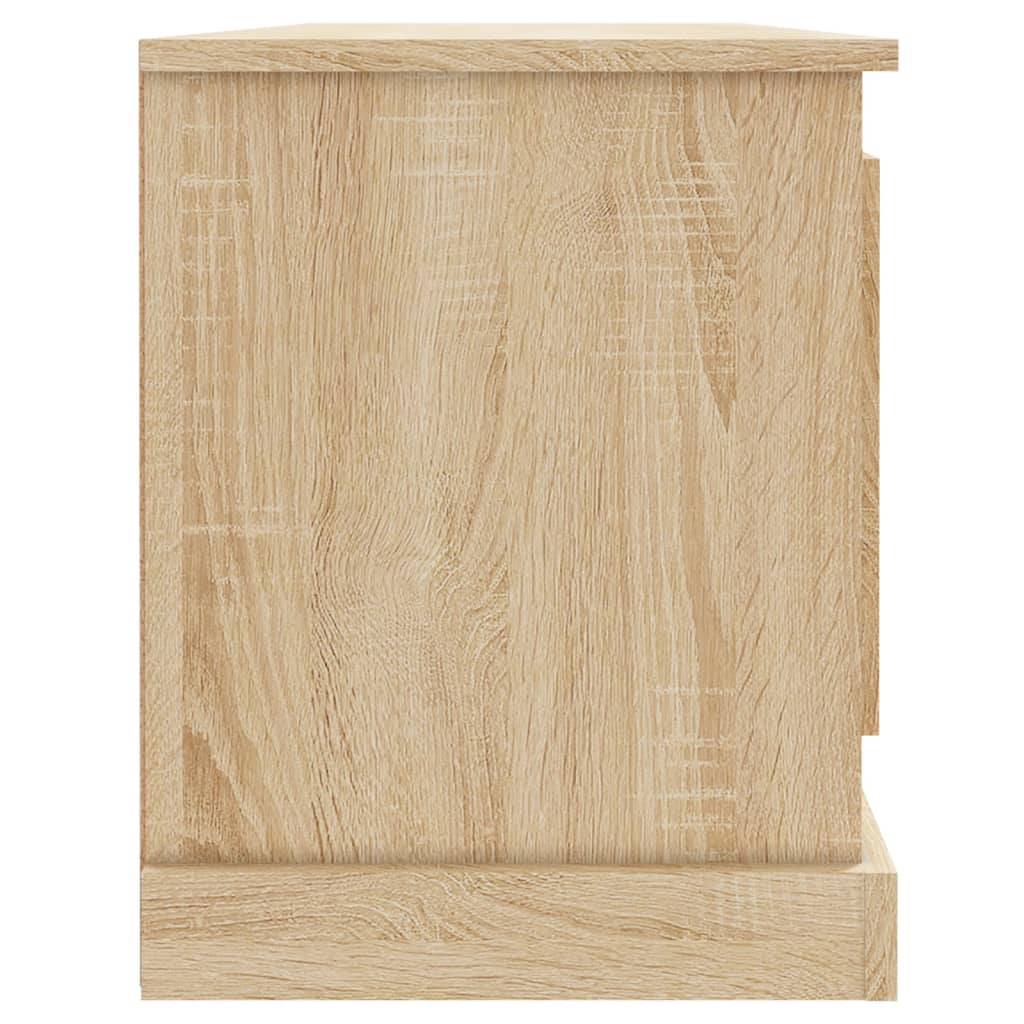 Sonoma-tölgyszínű szerelt fa fali tv-szekrény 100x35,5x45 cm Sonoma-tölgyszínű szerelt fa fali tv-szekrény 100x35,5x45 cm