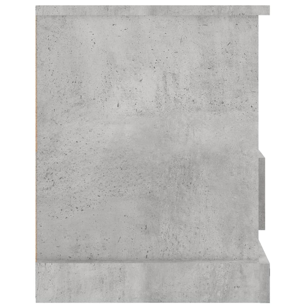 Betonszürke szerelt fa tv-szekrény 93 x 35,5 x 45 cm Betonszürke szerelt fa tv-szekrény 93 x 35,5 x 45 cm