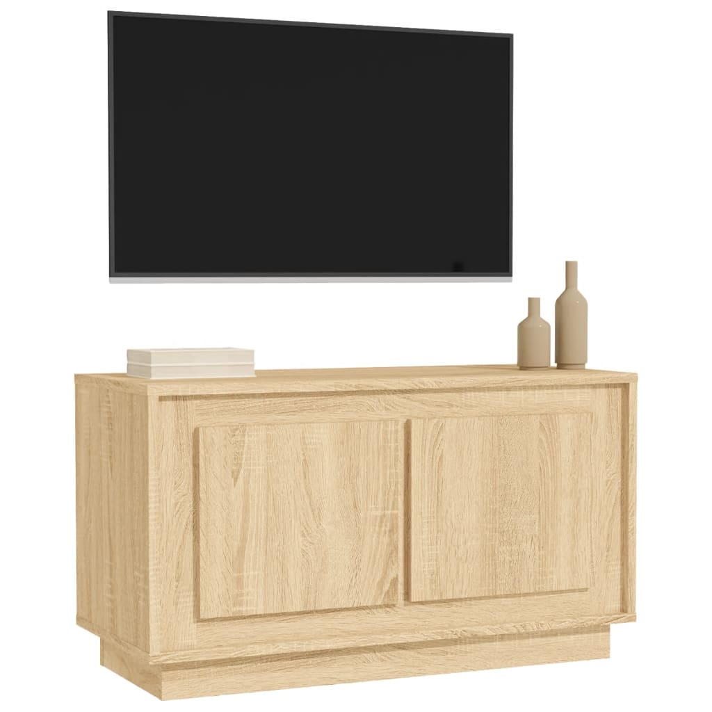 Sonoma-tölgyszínű szerelt fa fali tv-szekrény 80x35x45 cm Sonoma-tölgyszínű szerelt fa fali tv-szekrény 80x35x45 cm