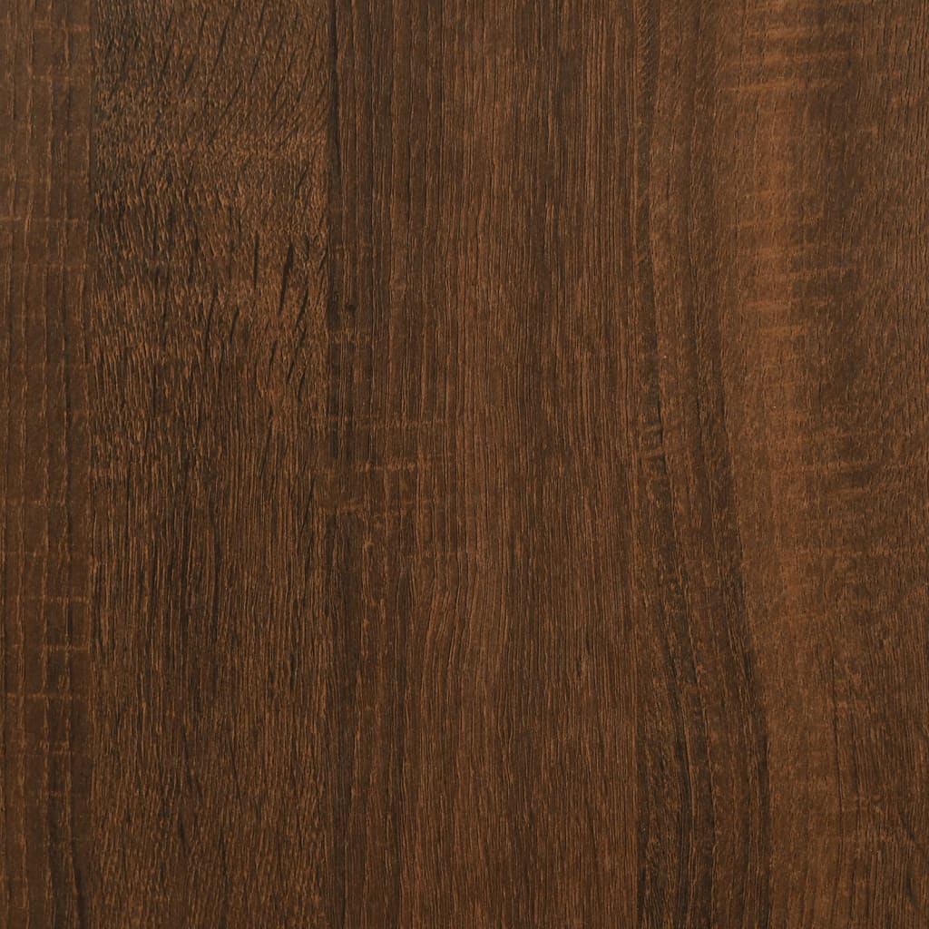 Barna tölgy színű szerelt fa tv-szekrény 102x35x45 cm Barna tölgy színű szerelt fa tv-szekrény 102x35x45 cm