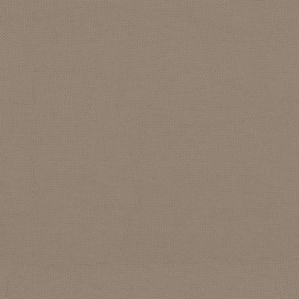 Mézbarna tömör fenyőfa kerti lábzsámoly párnával 120x80 cm