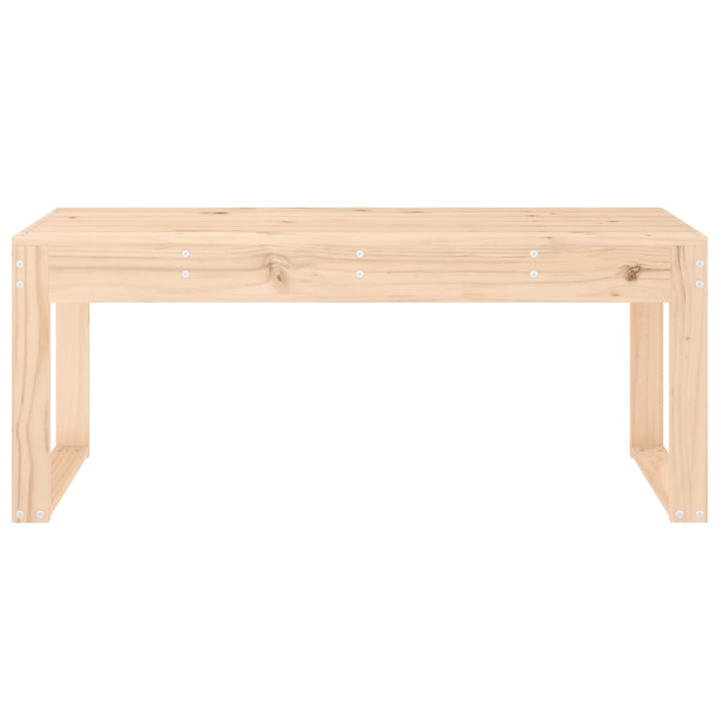 Tömör fenyőfa kerti pad 110x38x45 cm