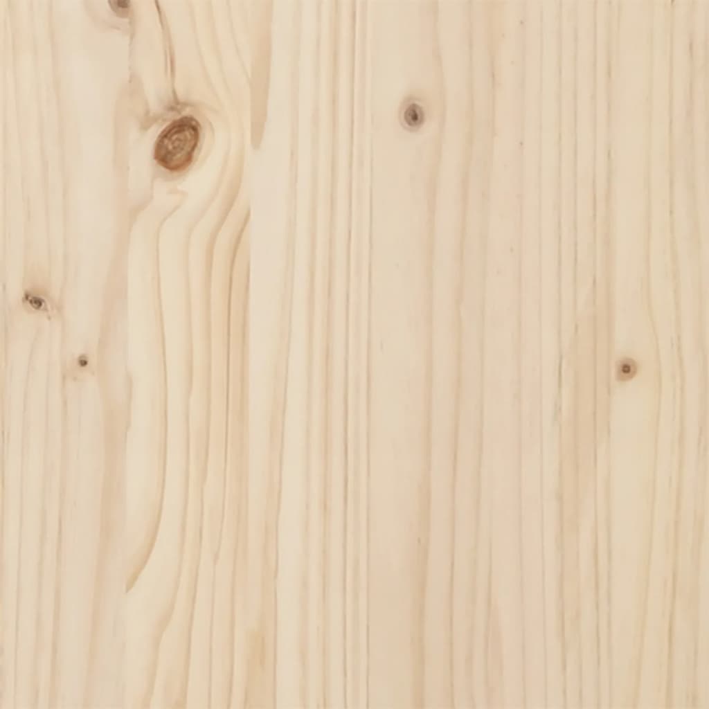 Tömör fenyőfa kerti pad 110x38x45 cm