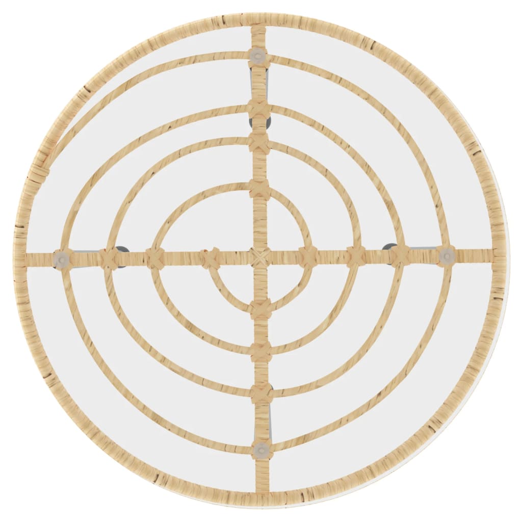 3 részes polirattan kerti étkezőgarnitúra