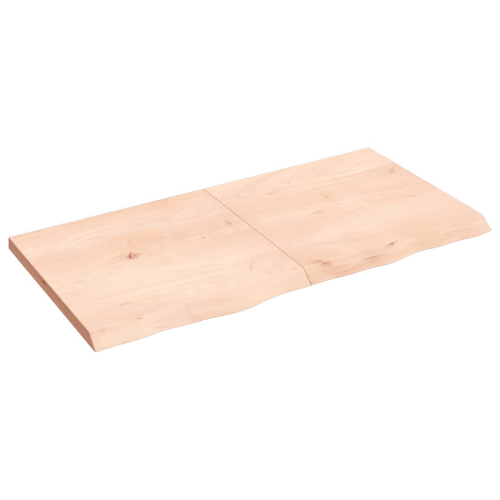 Kezeletlen tömör tölgyfa asztallap 120x60x4 cm Kezeletlen tömör tölgyfa asztallap 120x60x4 cm