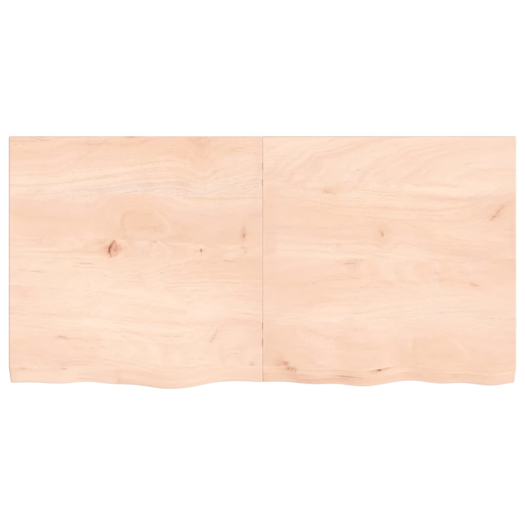 Kezeletlen tömör tölgyfa asztallap 120x60x4 cm Kezeletlen tömör tölgyfa asztallap 120x60x4 cm