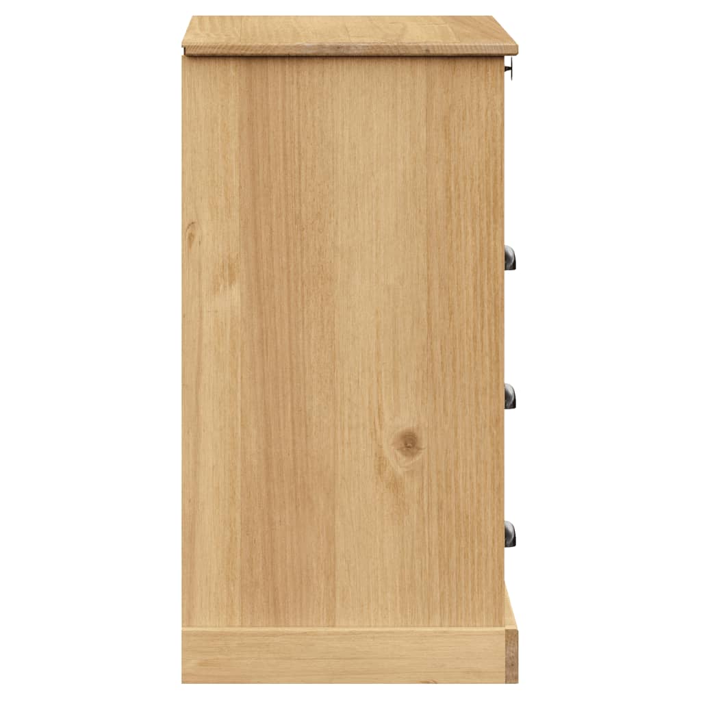 Vigo tömör fenyőfa komód 80x40x76 cm