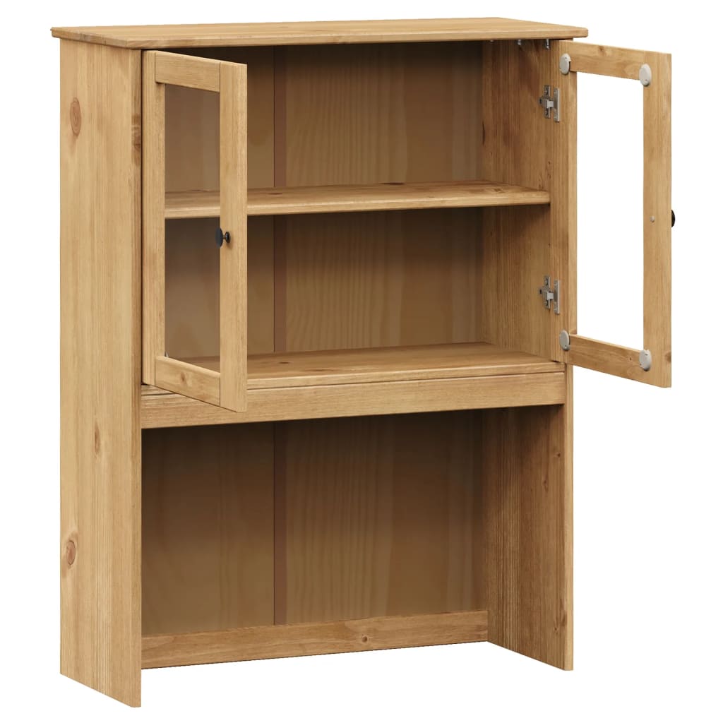 Vigo tömör fenyőfa komód felső 78x30x100 cm