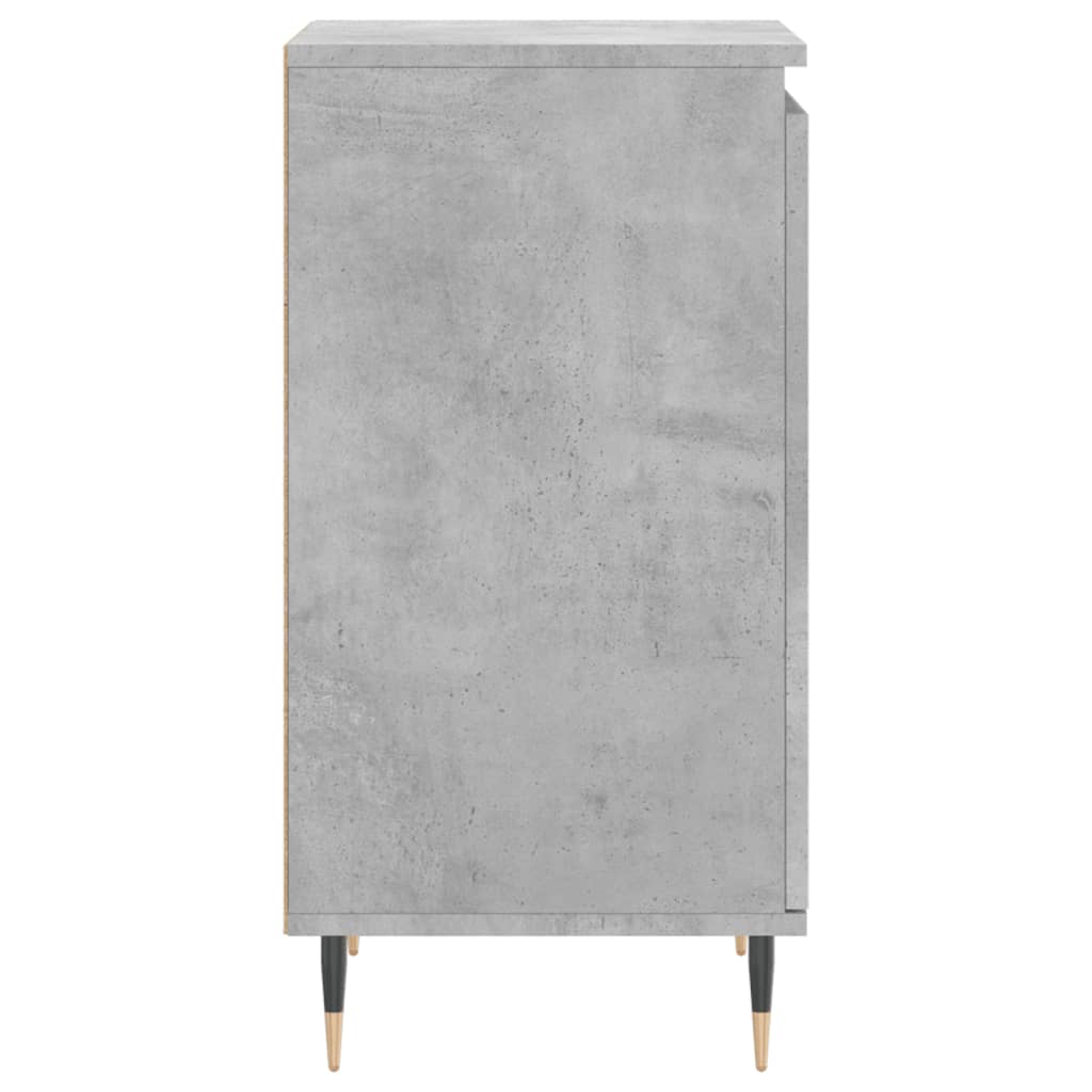 2 db betonszürke műfa tálalószekrény 40 x 35 x 70 cm