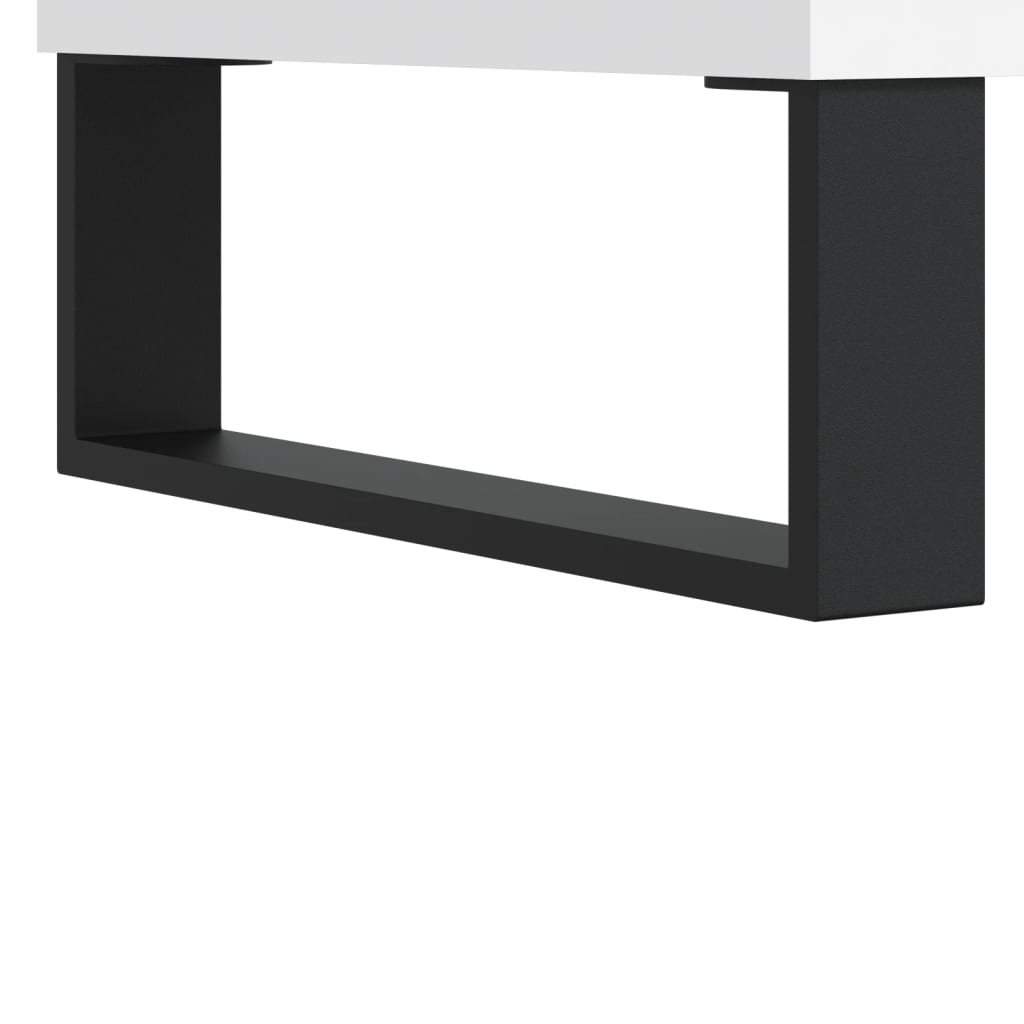 Fehér szerelt fa tv-szekrény 100x34,5x44,5 cm Fehér szerelt fa tv-szekrény 100x34,5x44,5 cm