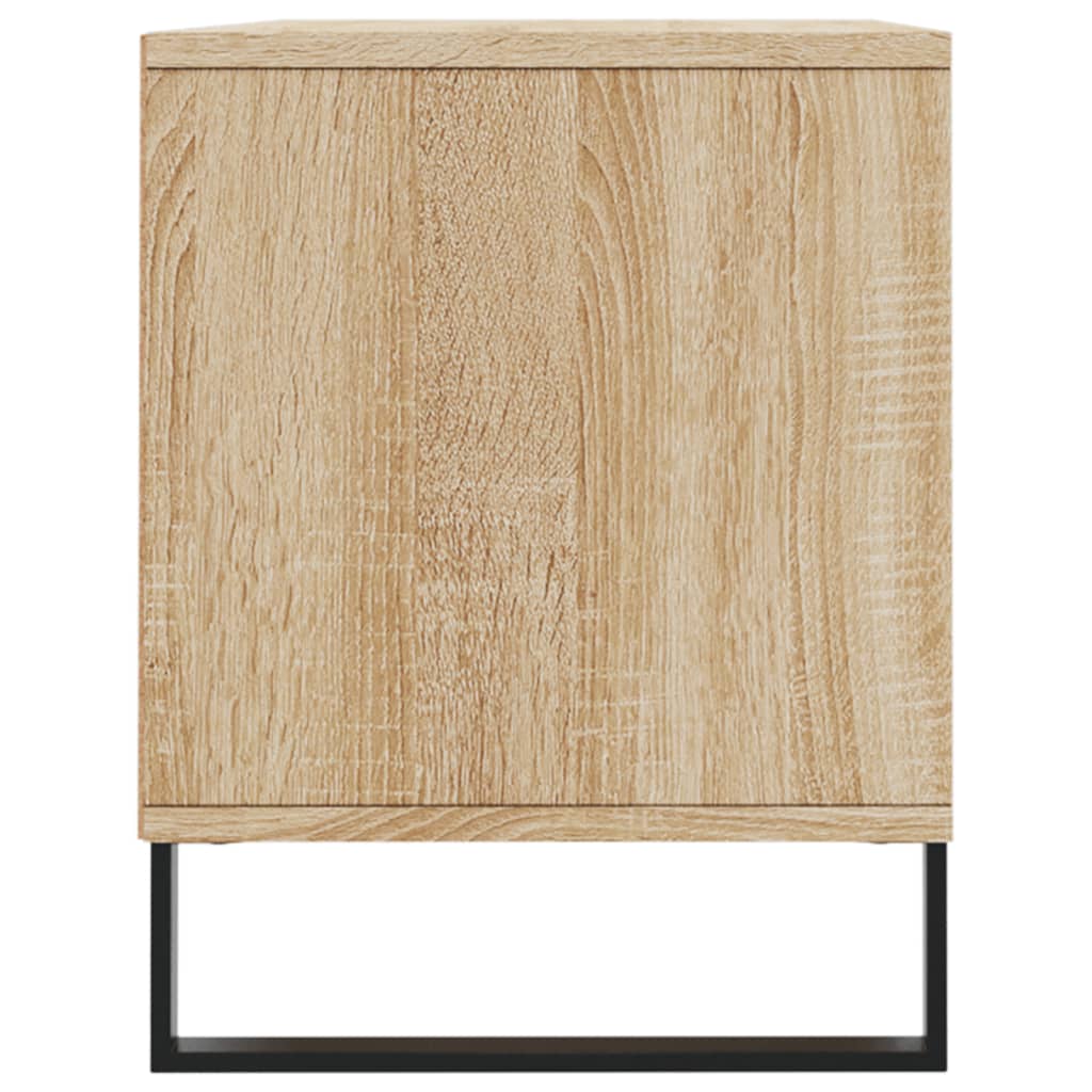 Sonoma tölgyszínű szerelt fa tv-szekrény 100x34,5x44,5 cm
