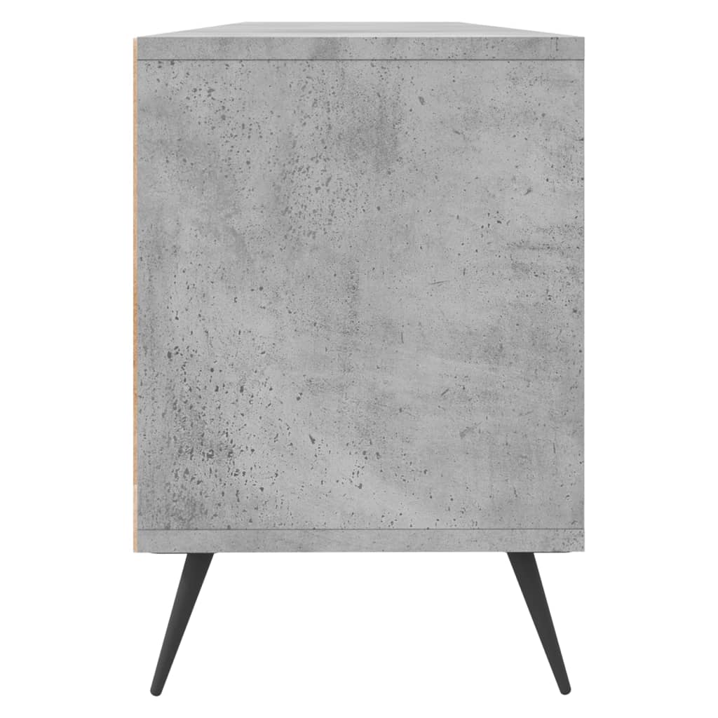 Betonszürke szerelt fa tv-szekrény 150x30x44,5 cm Betonszürke szerelt fa tv-szekrény 150x30x44,5 cm
