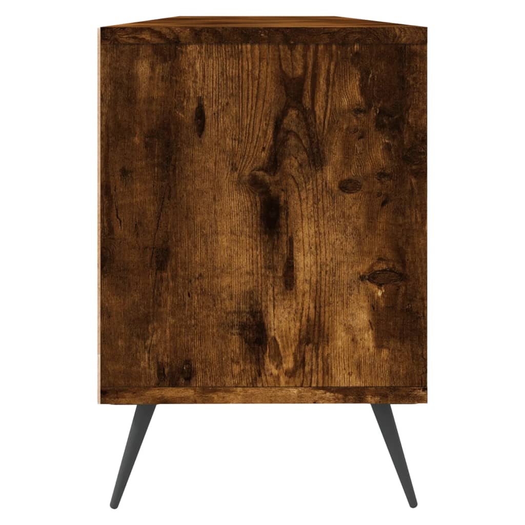 Füstös tölgyszínű szerelt fa tv-szekrény 150x30x44,5 cm Füstös tölgyszínű szerelt fa tv-szekrény 150x30x44,5 cm
