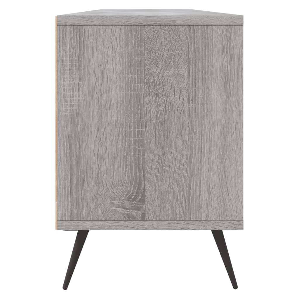 Szürke sonoma színű szerelt fa tv-szekrény 150x30x44,5 cm Szürke sonoma színű szerelt fa tv-szekrény 150x30x44,5 cm