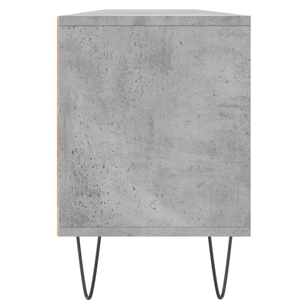 Betonszürke szerelt fa tv-szekrény 150x30x44,5 cm Betonszürke szerelt fa tv-szekrény 150x30x44,5 cm