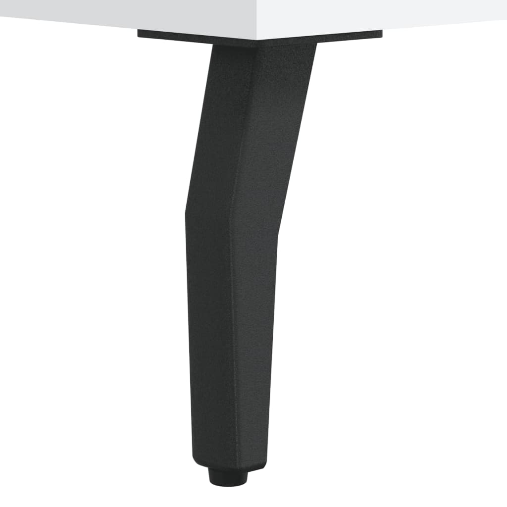 Fehér szerelt fa tv-szekrény 150 x 30 x 44,5 cm Fehér szerelt fa tv-szekrény 150 x 30 x 44,5 cm