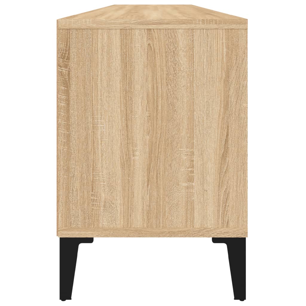 Sonoma-tölgyszínű szerelt fa fali tv-szekrény 150x30x44,5 cm Sonoma-tölgyszínű szerelt fa fali tv-szekrény 150x30x44,5 cm