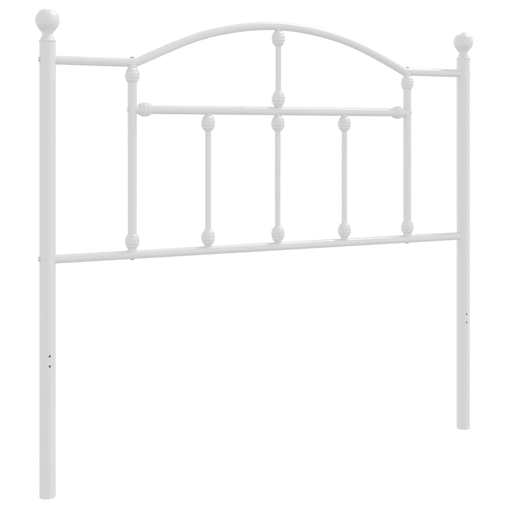 Fehér fém csere fejtámla 100 cm