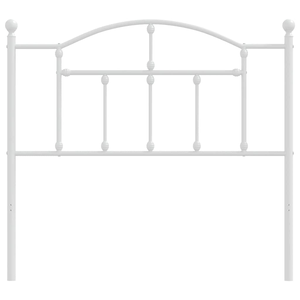 Fehér fém csere fejtámla 100 cm