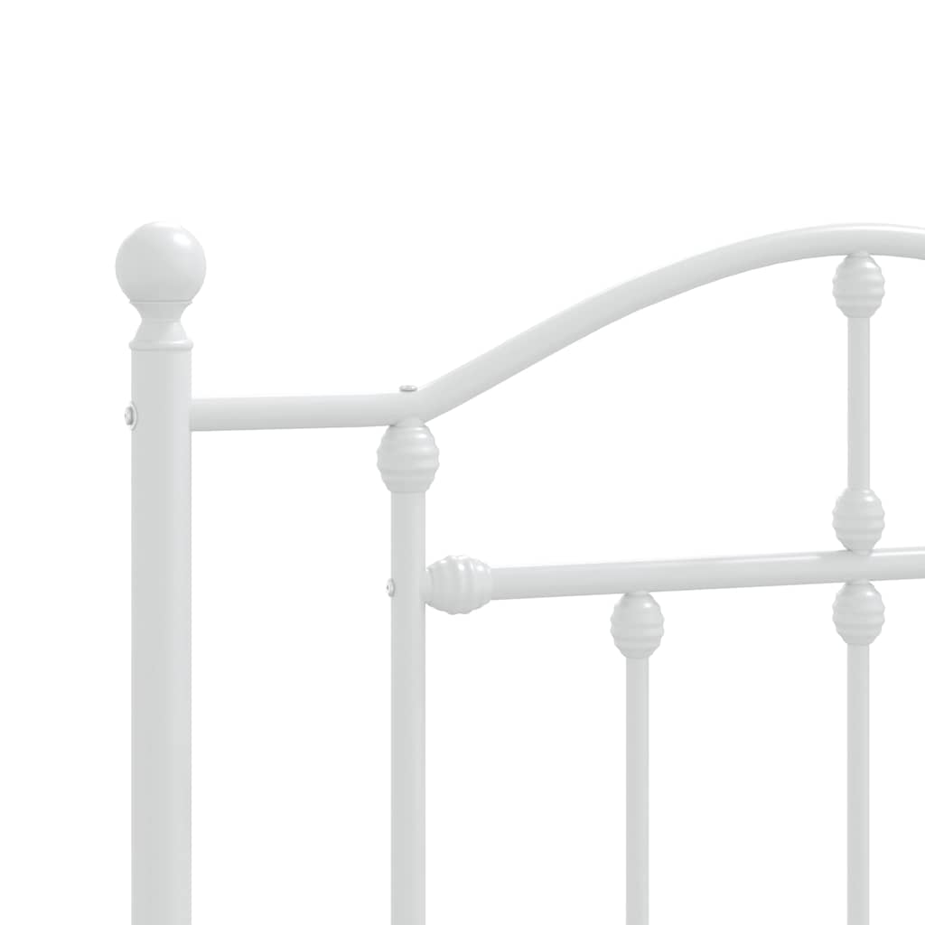 Fehér fém csere fejtámla 100 cm
