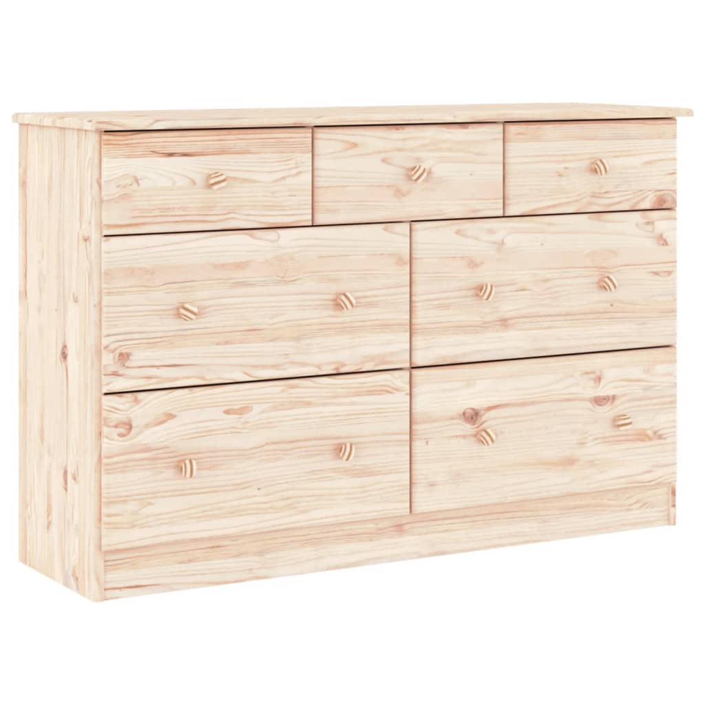 Alta tömör fenyőfa komód 112x35x73 cm Alta tömör fenyőfa komód 112x35x73 cm