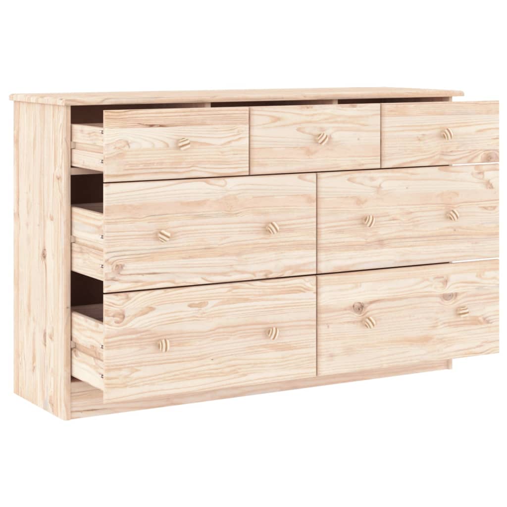 Alta tömör fenyőfa komód 112x35x73 cm Alta tömör fenyőfa komód 112x35x73 cm