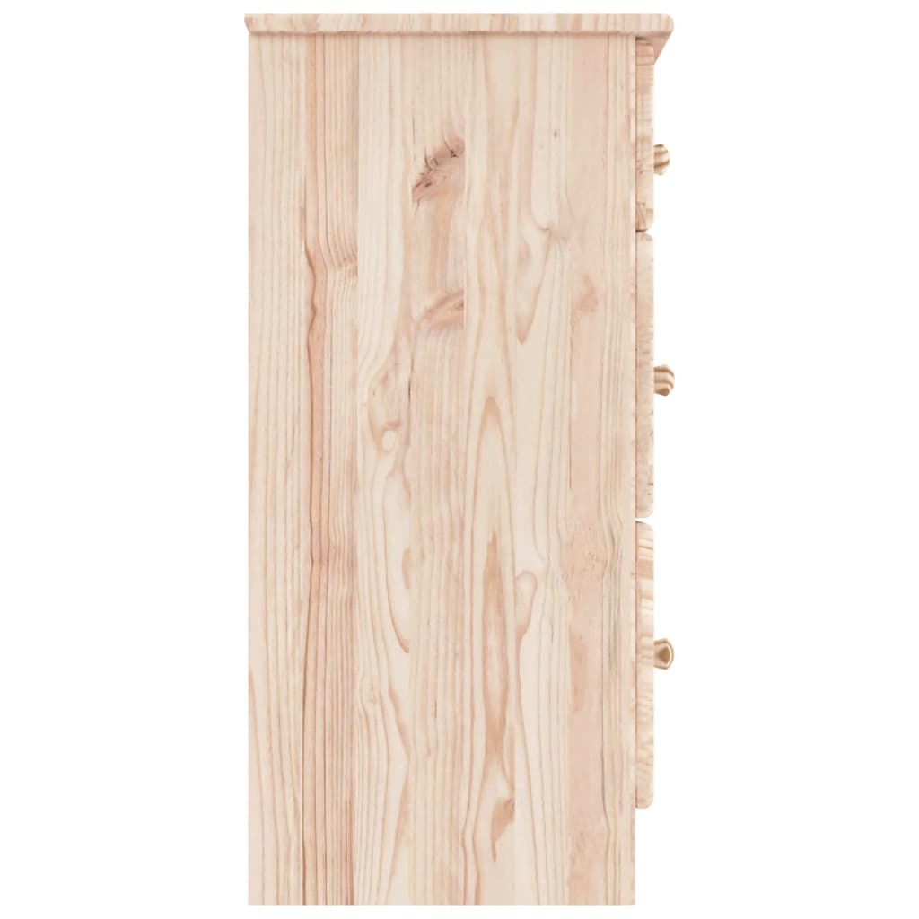 Alta tömör fenyőfa komód 112x35x73 cm Alta tömör fenyőfa komód 112x35x73 cm
