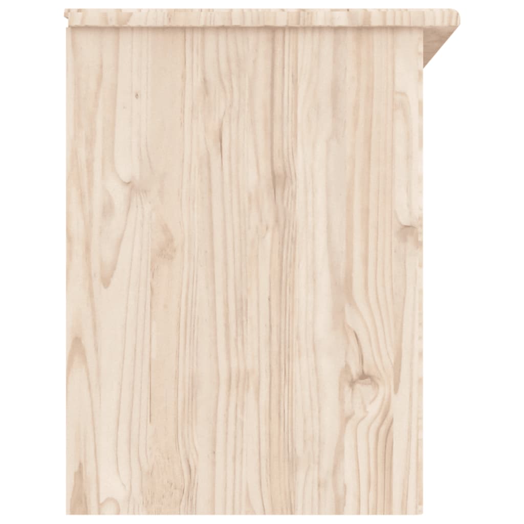 Alta tömör fenyőfa cipőszekrény 100x35x45 cm