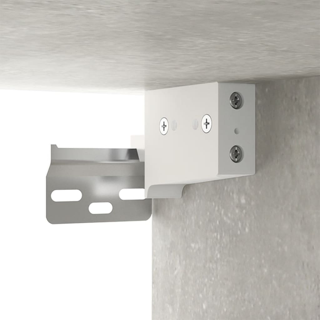 2 db betonszürke fali tv-szekrény 80 x 34,5 x 40 cm 2 db betonszürke fali tv-szekrény 80 x 34,5 x 40 cm