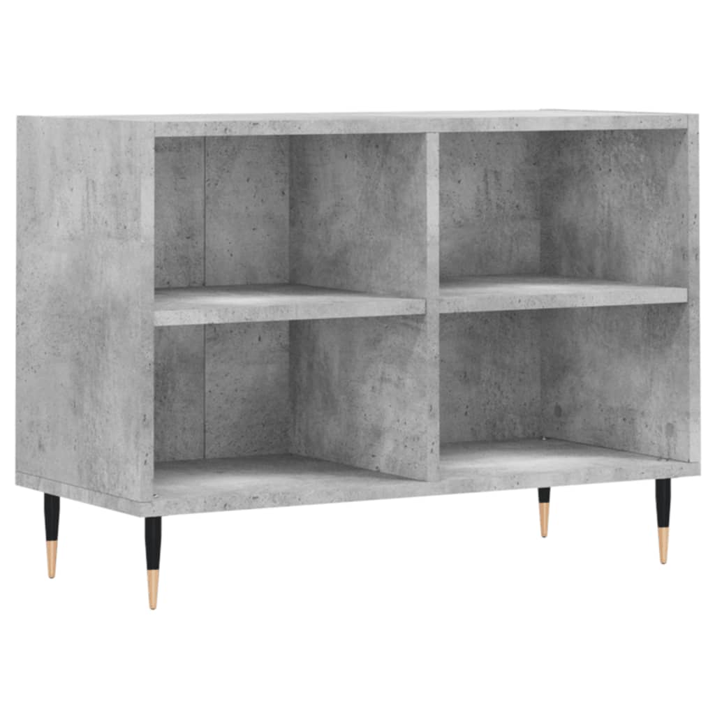 Betonszürke szerelt fa tv-szekrény 69,5x30x50 cm Betonszürke szerelt fa tv-szekrény 69,5x30x50 cm