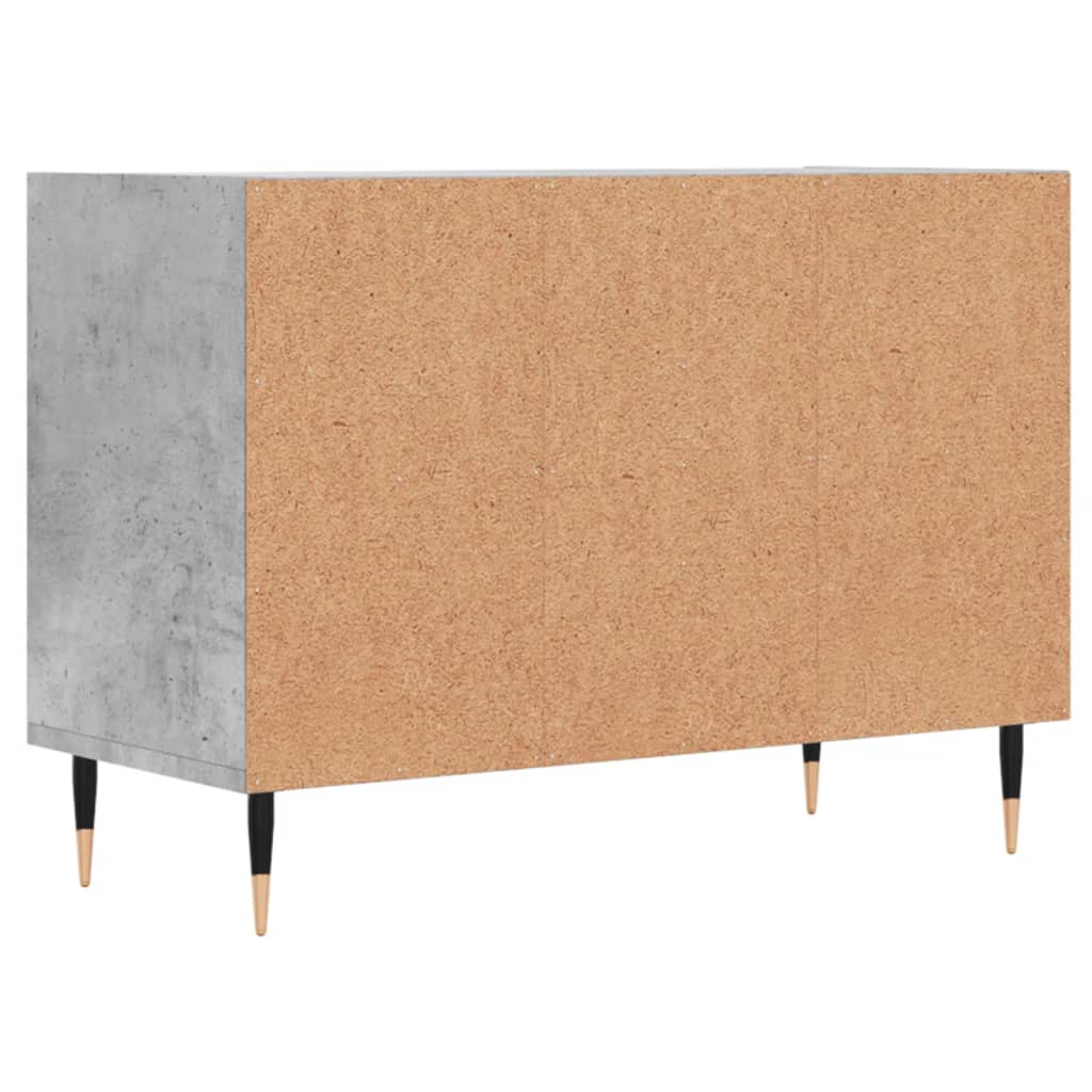 Betonszürke szerelt fa tv-szekrény 69,5x30x50 cm Betonszürke szerelt fa tv-szekrény 69,5x30x50 cm
