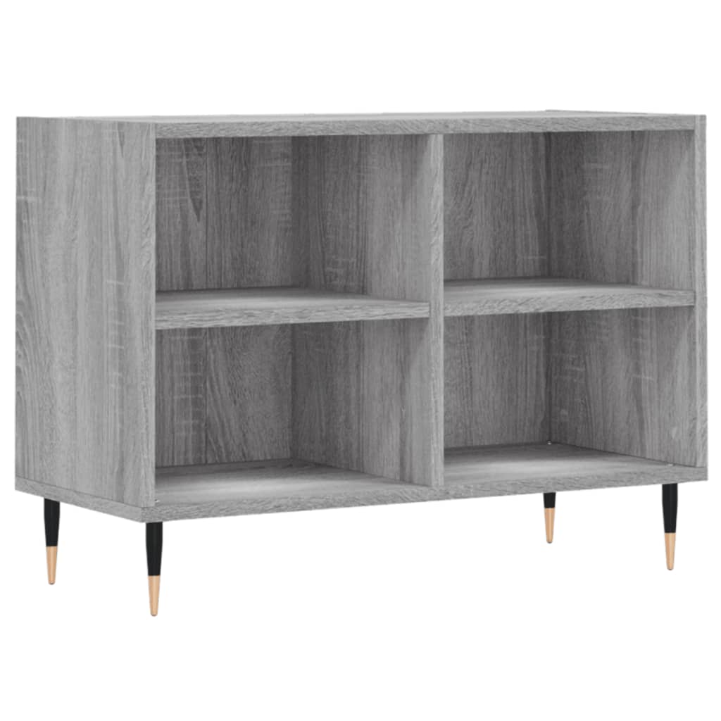 Szürke sonoma színű szerelt fa tv-szekrény 69,5 x 30 x 50 cm Szürke sonoma színű szerelt fa tv-szekrény 69,5 x 30 x 50 cm